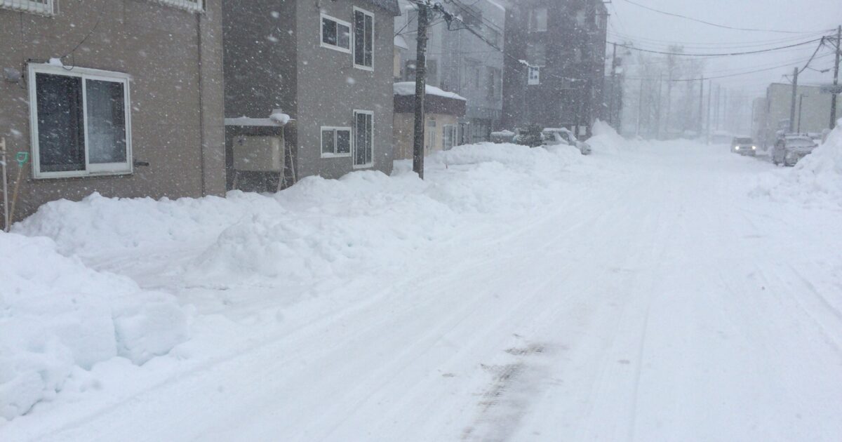大雪による影響