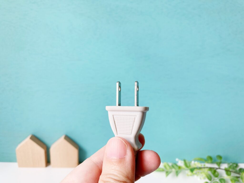 引っ越し先で電気をつける