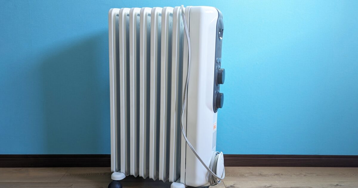 ユーレックス VF11ES-SW オイルヒーター 1500W最大10畳 ユーレックス